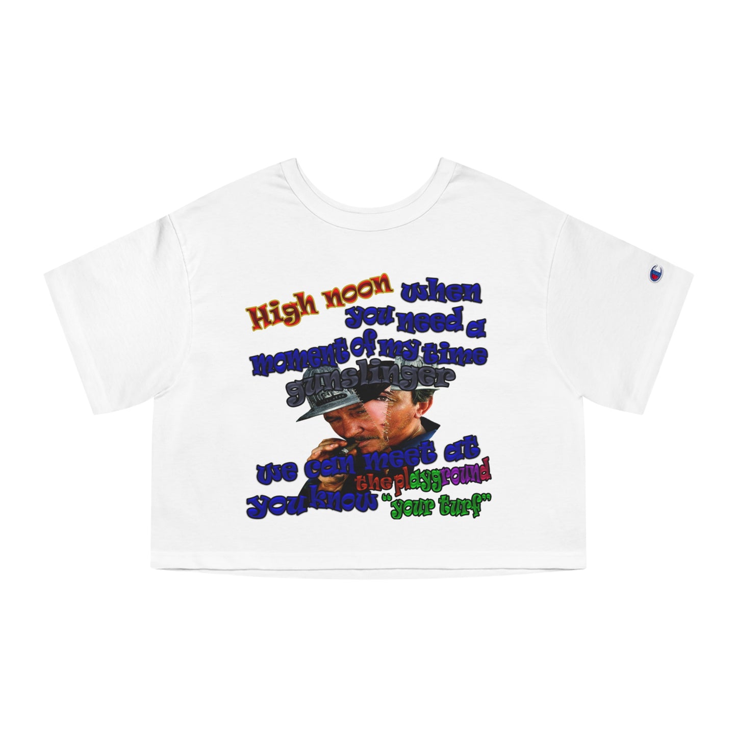 high noon - Champion Women's Heritage Cropped T-Shirt