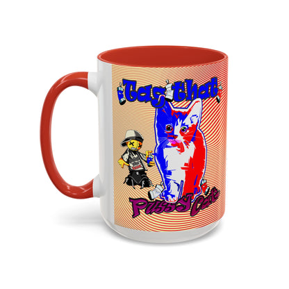 tag that - Accent Mug (yellow-orange wave)