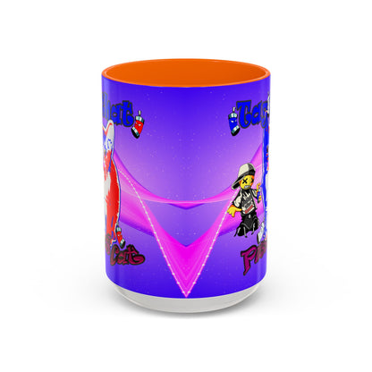 tag that - Accent Mug (purple-pink wave)