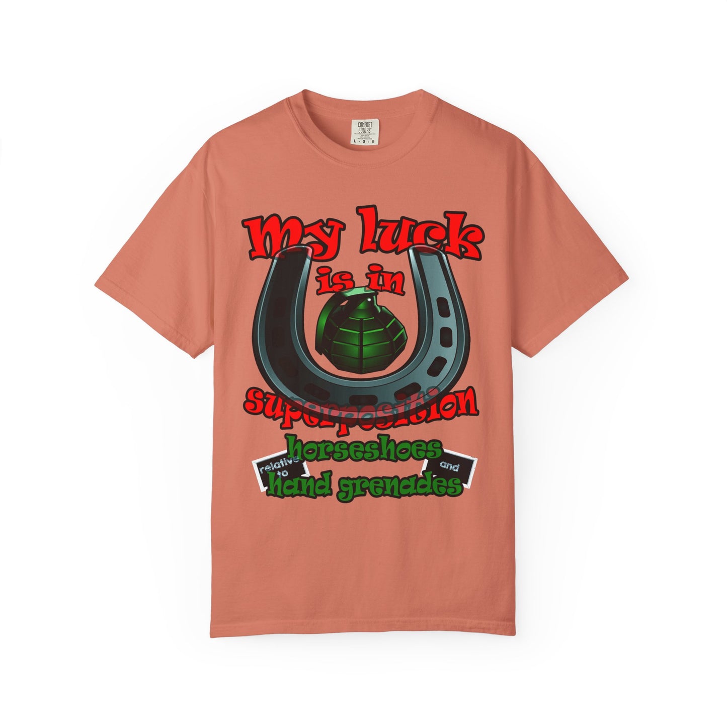 my luck - Unisex Garment-Dyed T-shirt