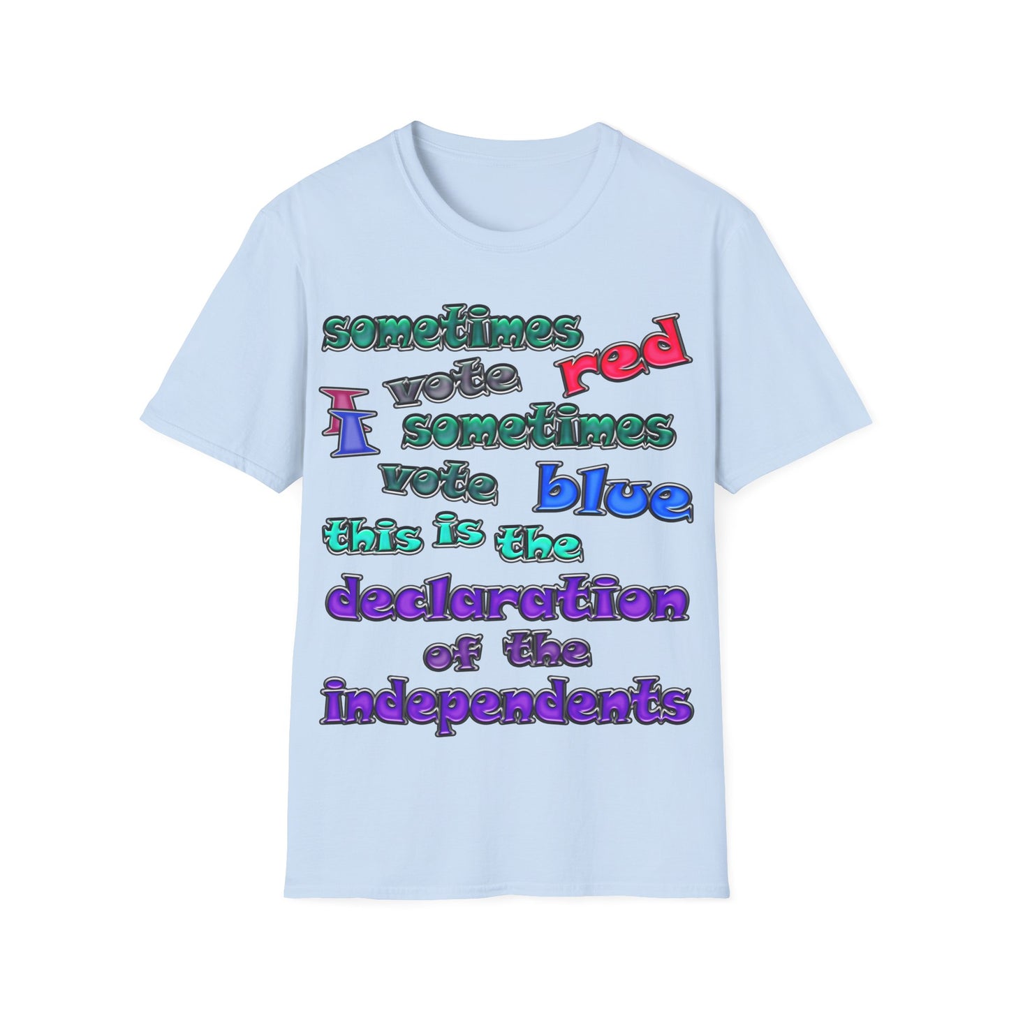 declaration of the independents - Unisex Softstyle T-Shirt