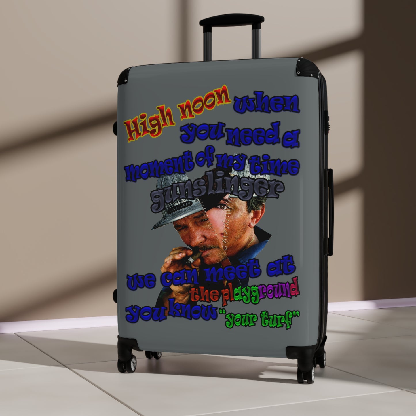 high noon - Suitcase (dark grey)