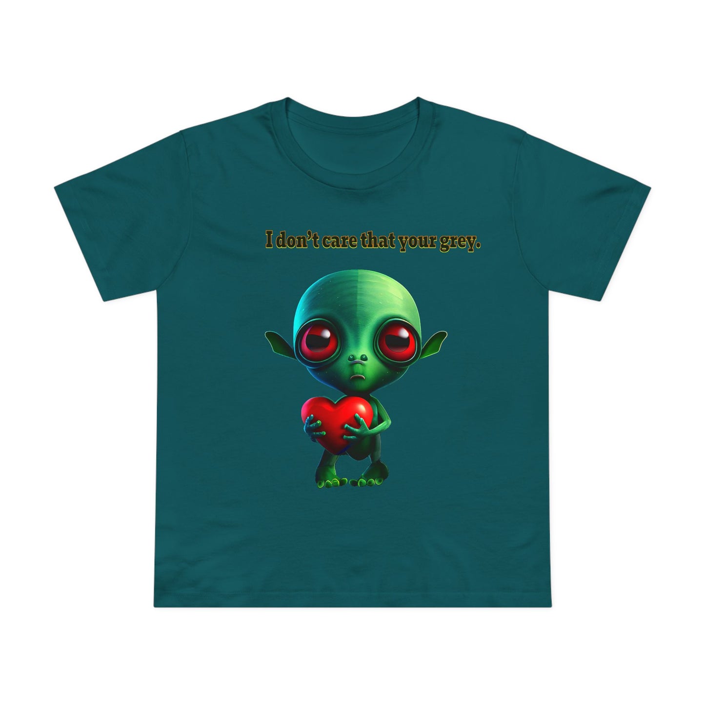 I don't care that your grey - Women’s Maple Tee
