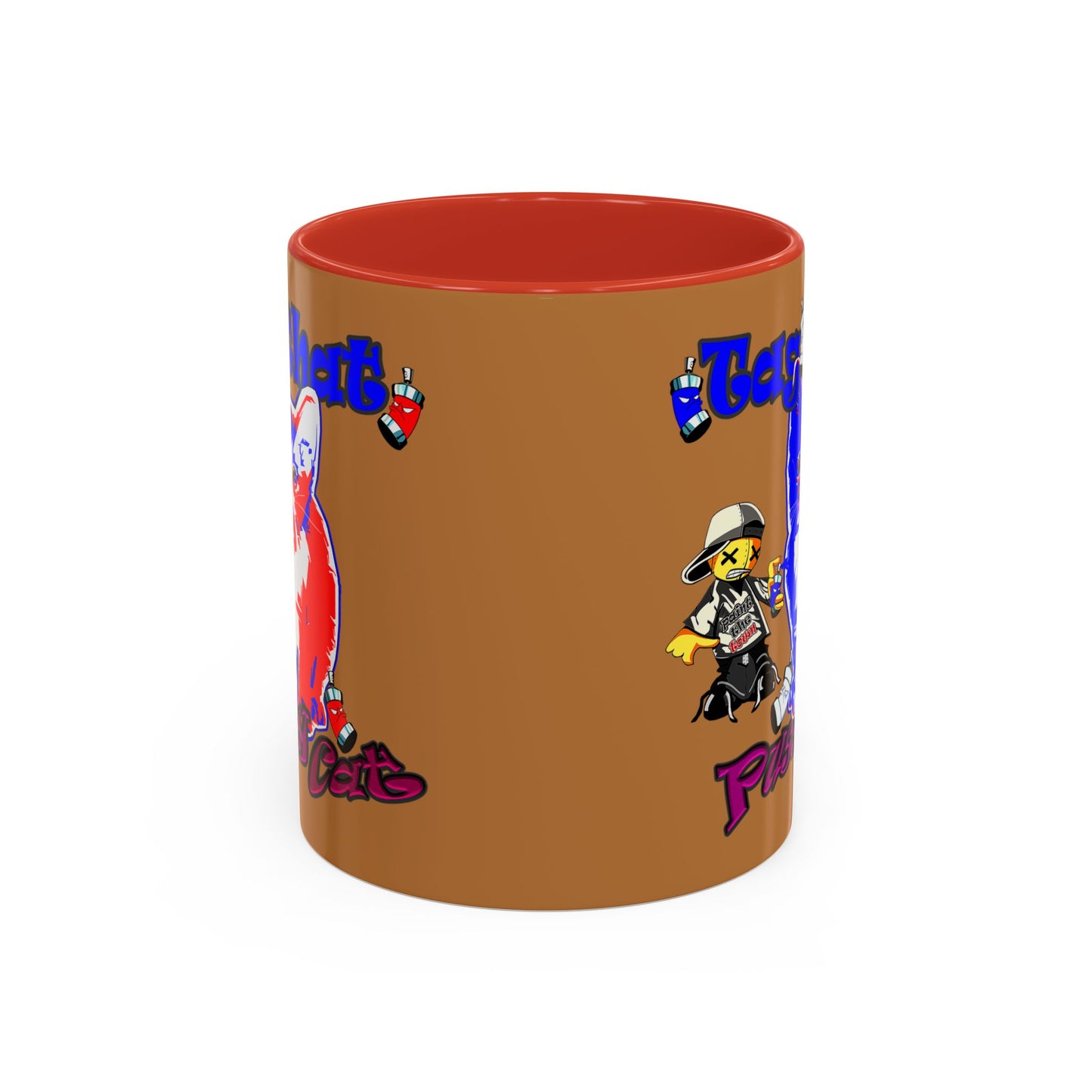 tag that - Accent Mug (light brown)