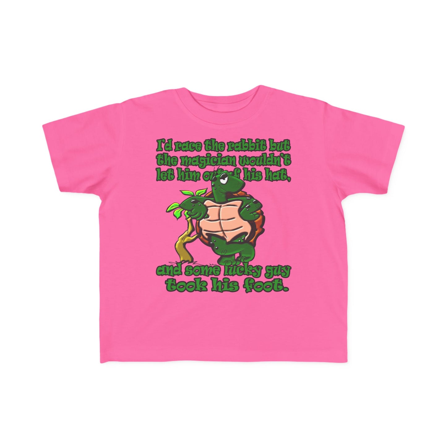 turtle race - Toddler's Fine Jersey Tee