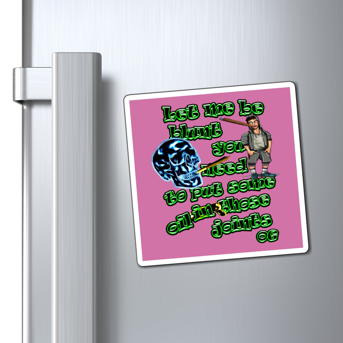 og - Magnets - (light pink)