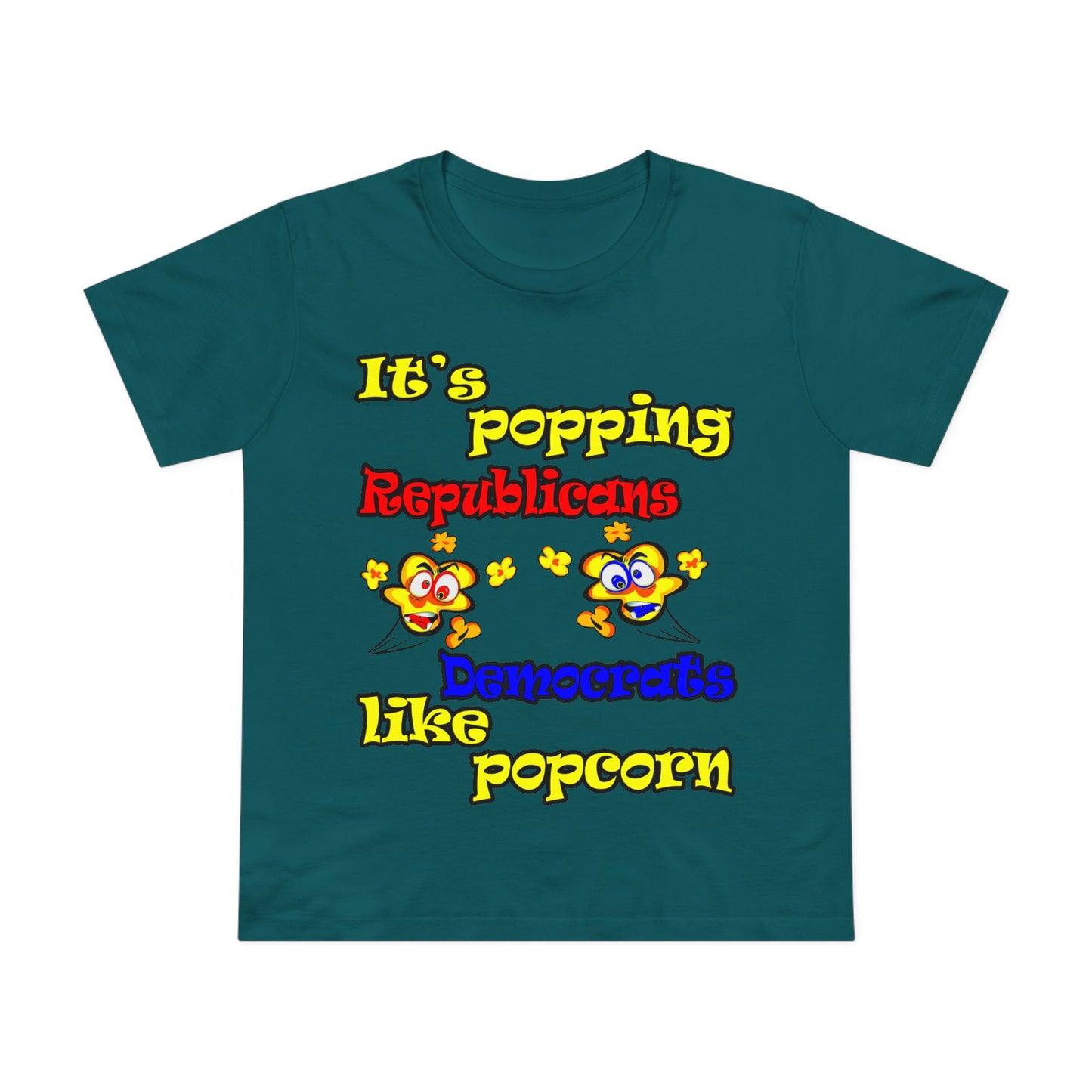 popping like popcorn - Women’s Maple Tee