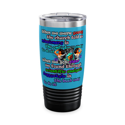 doggystyle - Ringneck Tumbler, 20oz (turquoise)