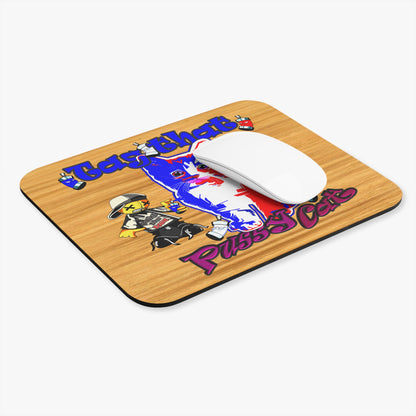 tag that - Mouse Pad (Rectangle) (butterscotch wood finish)