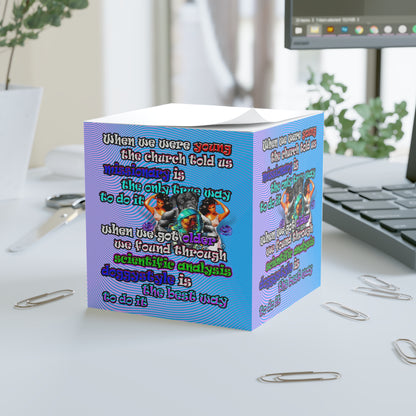 doggystyle - note cube (light blue-purple wave)