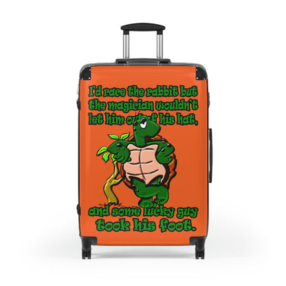 turtle race - Suitcase (orange)