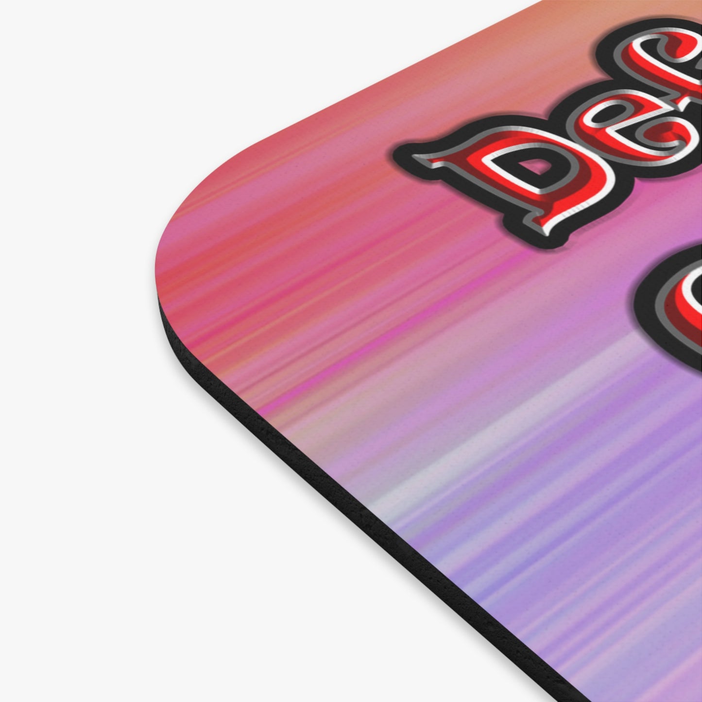 defy conquer reach - Mouse Pad (Rectangle) (color blur)