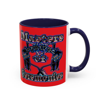 em cee squared - Accent Mug (red)