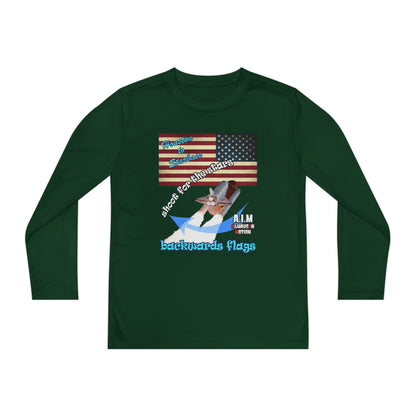 shoot for the stars - Youth Long Sleeve Competitor Tee