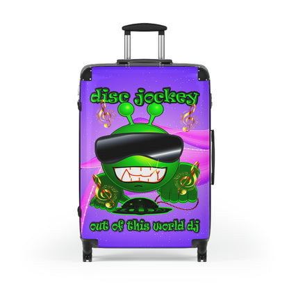 disc jockey - Suitcase (purple-pink wave)