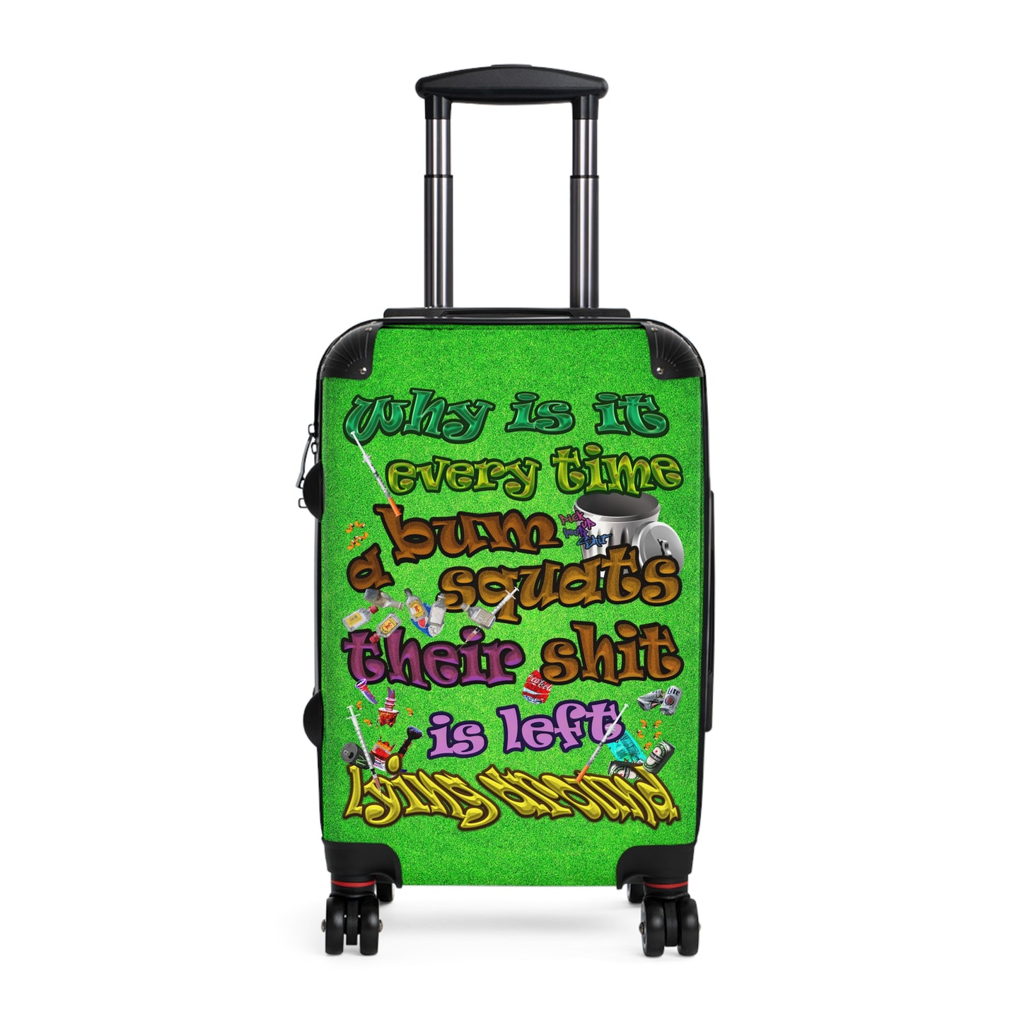 the bum's shit - Suitcase (green turf)