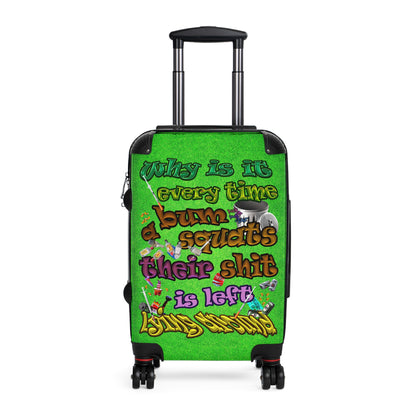 the bum's shit - Suitcase (green turf)
