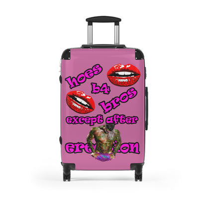 hoes b4 bros - Suitcase (light pink)