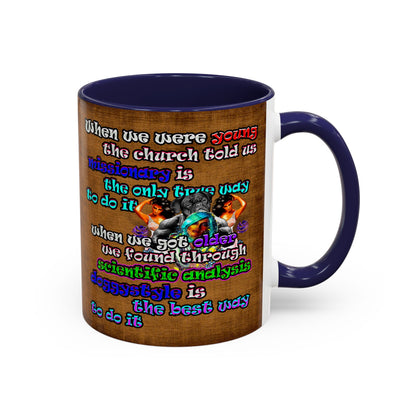 doggystyle - Accent Mug (brown papyrus)