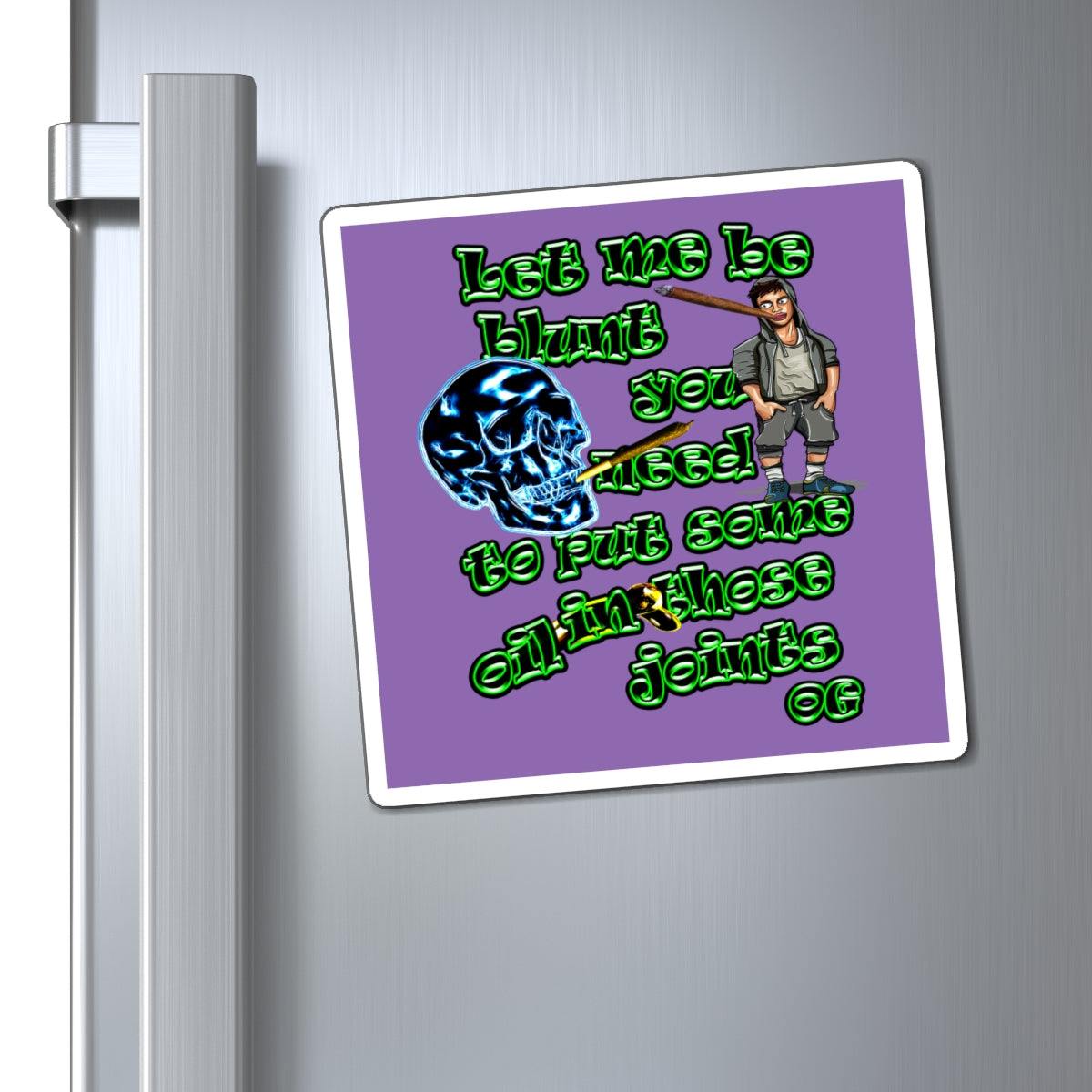 og - Magnets - (light purple)