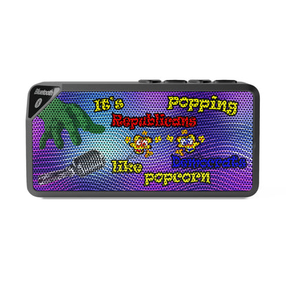 popping like popcorn - Jabba Bluetooth Speaker (purple wave)