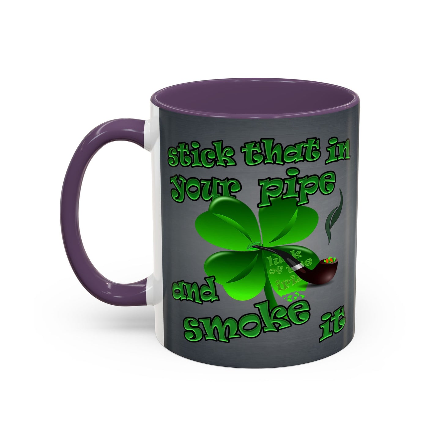 celtics logo - Accent Mug (grey-light grey)