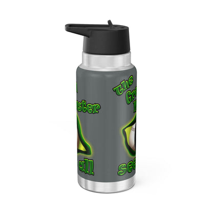 green monster - Gator Tumbler, 32oz (dark grey)