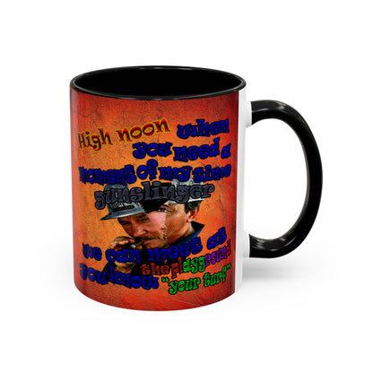 high noon - Accent Mug (burnt orange)