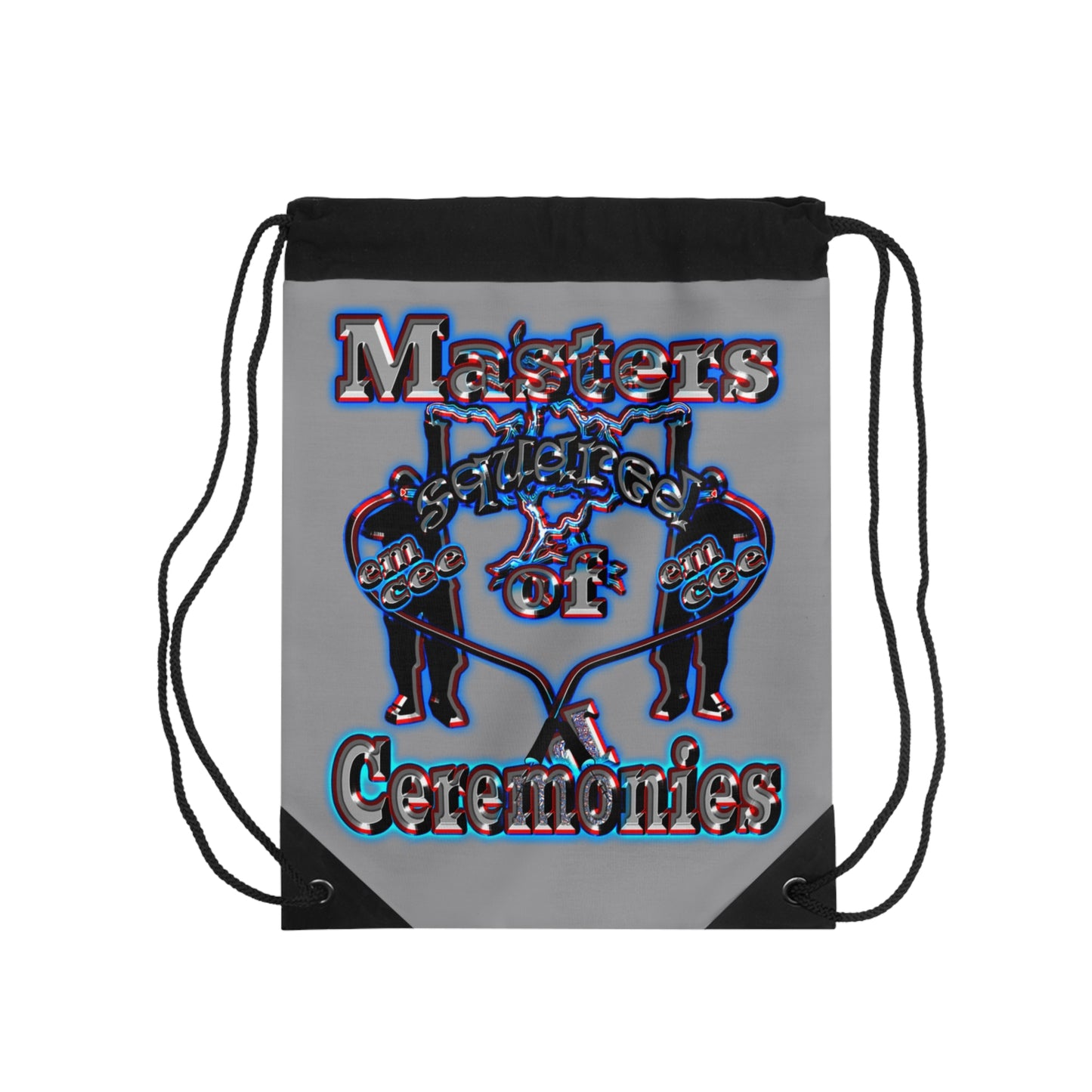 em cee squared - Drawstring Bag (grey)