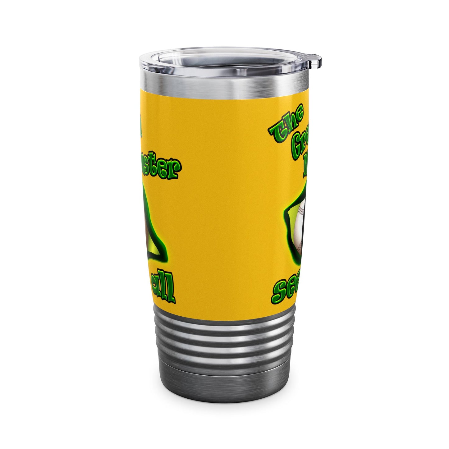 green monster - Ringneck Tumbler, 20oz (yellow)