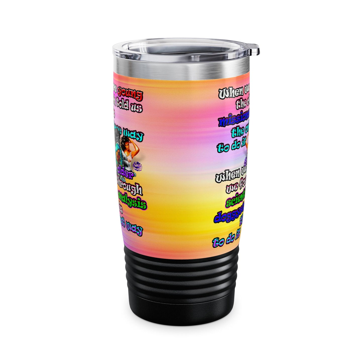 doggystyle - Ringneck Tumbler, 20oz (color blur)