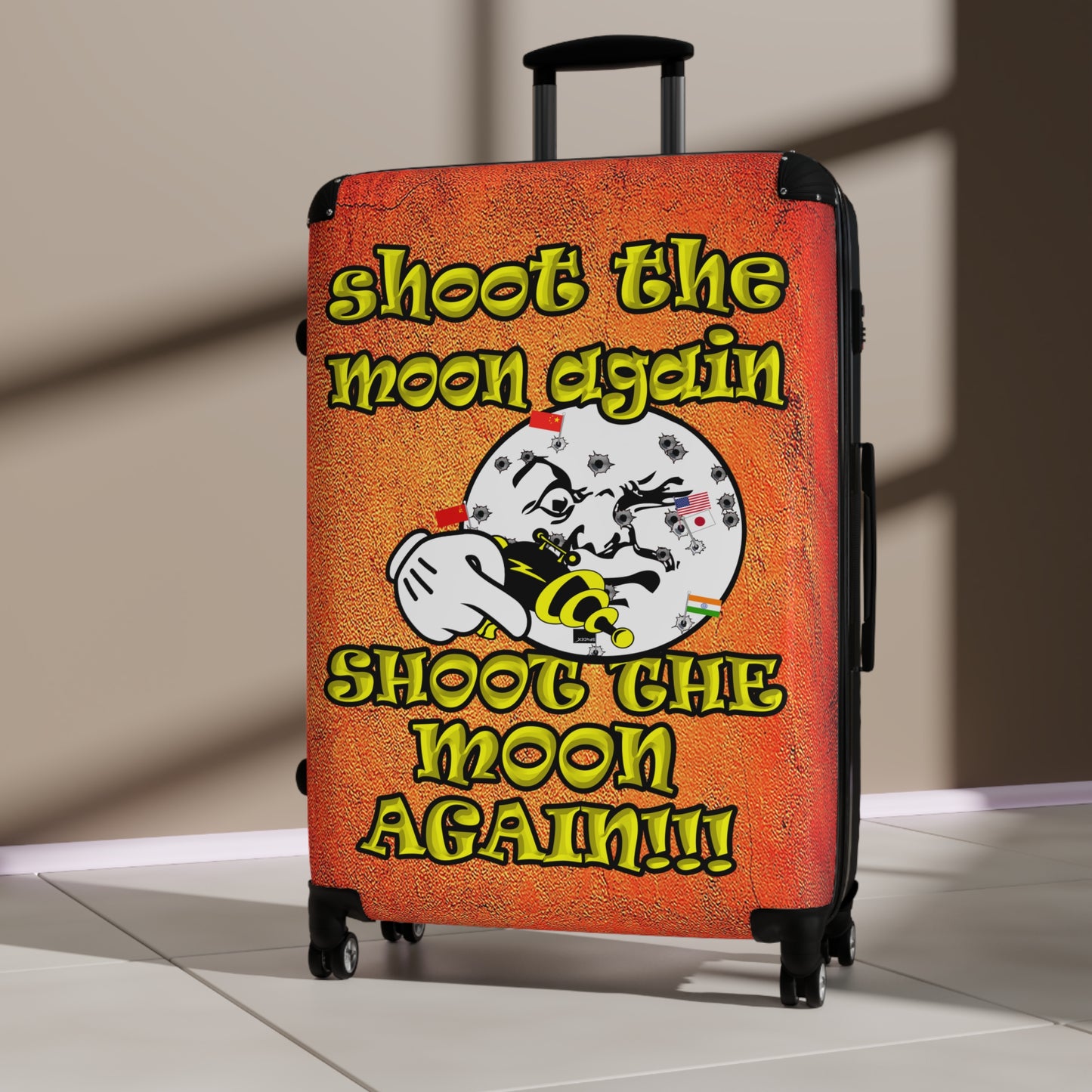 shoot the moon again - Suitcase (burnt orange)