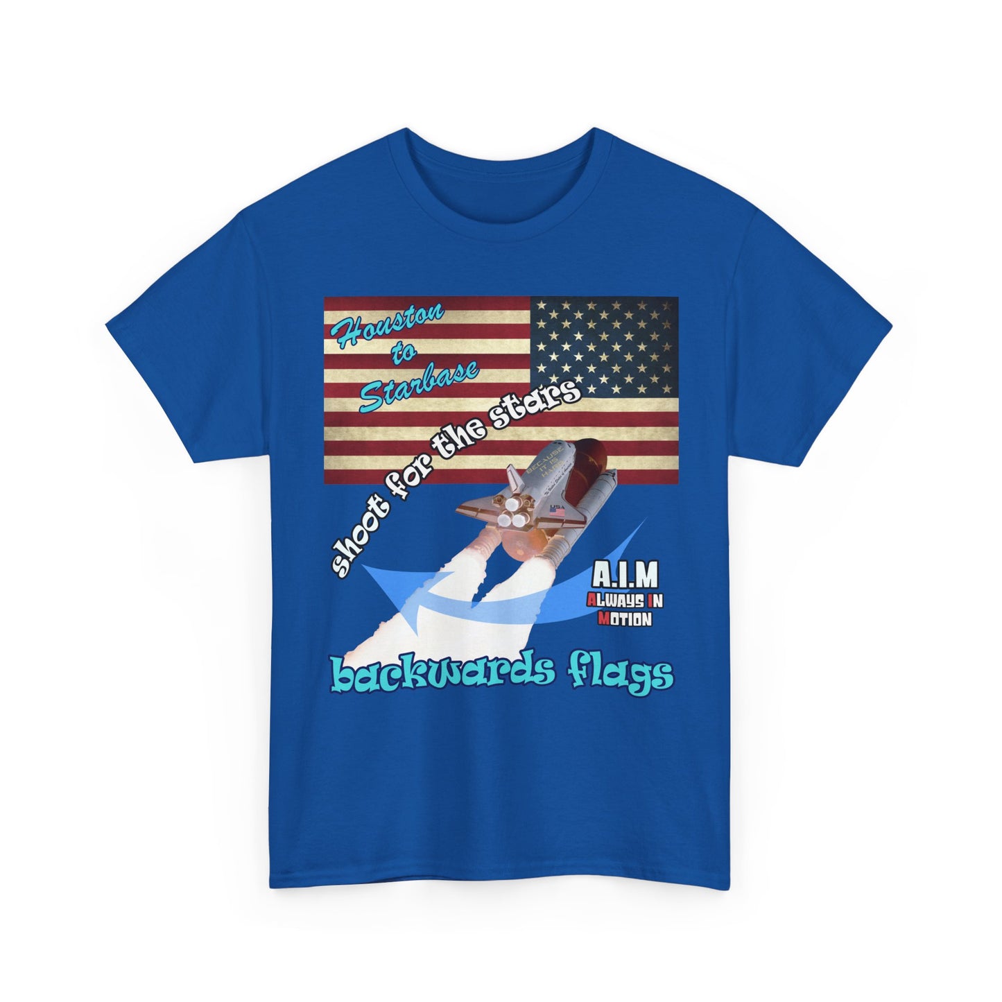 shoot for the stars - Unisex Heavy Cotton Tee