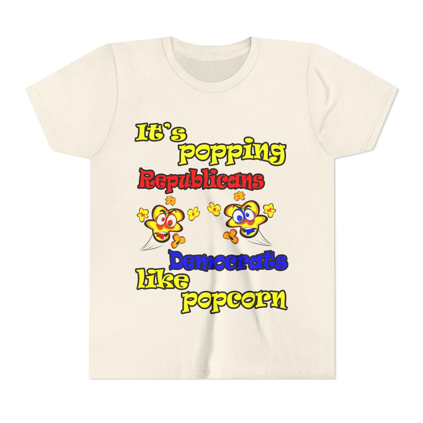 popping like popcorn - Youth Short Sleeve Tee