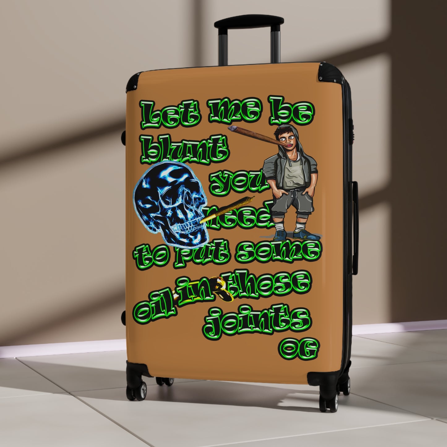 og - Suitcase (light brown)