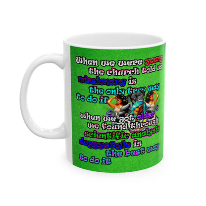 doggystyle - White Mug (green turf)