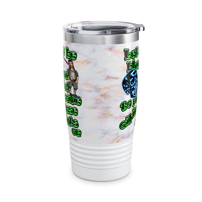 og - Ringneck Tumbler, 20oz (white marble)