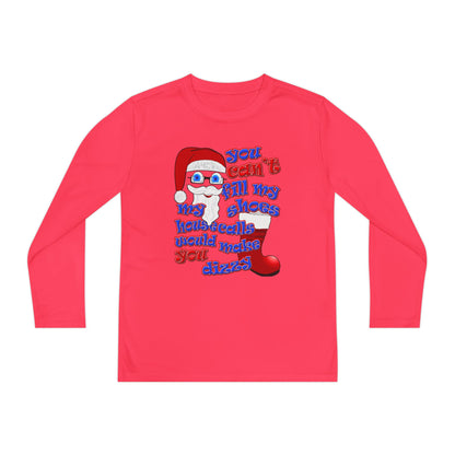 santa's shoes - Youth Long Sleeve Competitor Tee