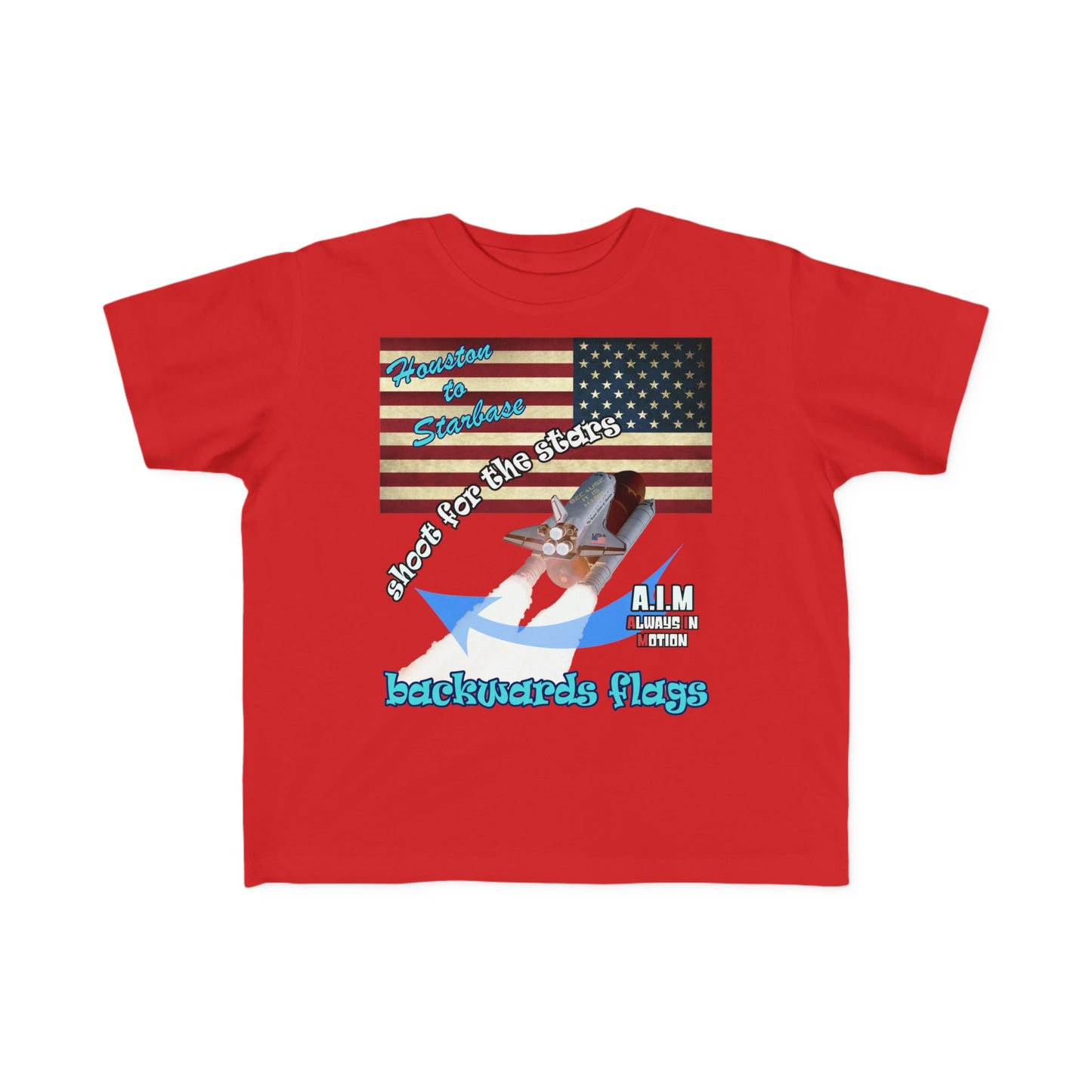 shoot for the stars - Toddler's Fine Jersey Tee