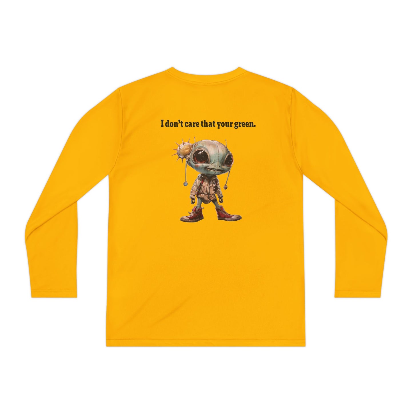 I don't care that your grey - Youth Long Sleeve Competitor Tee