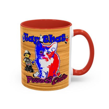 tag that - Accent Mug (butterscotch wood finish)