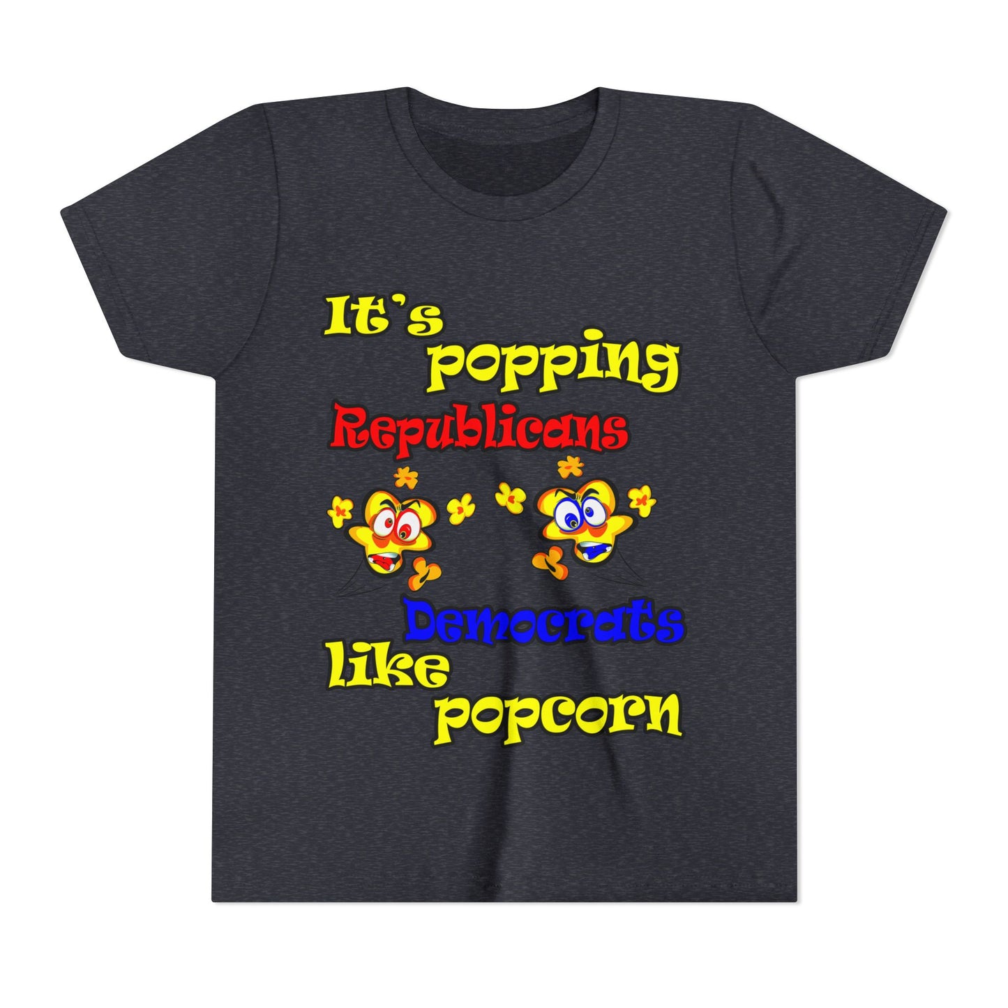 popping like popcorn - Youth Short Sleeve Tee
