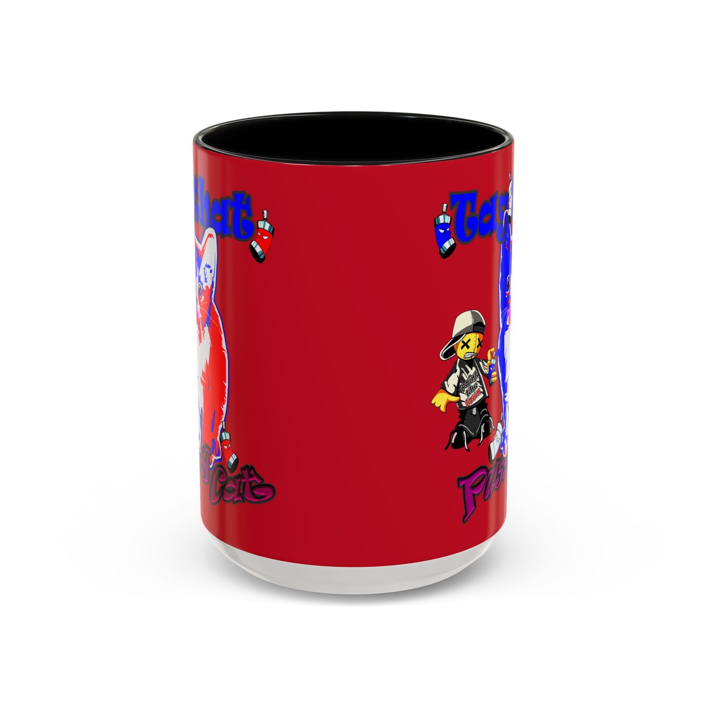 tag that - Accent Mug (dark red)