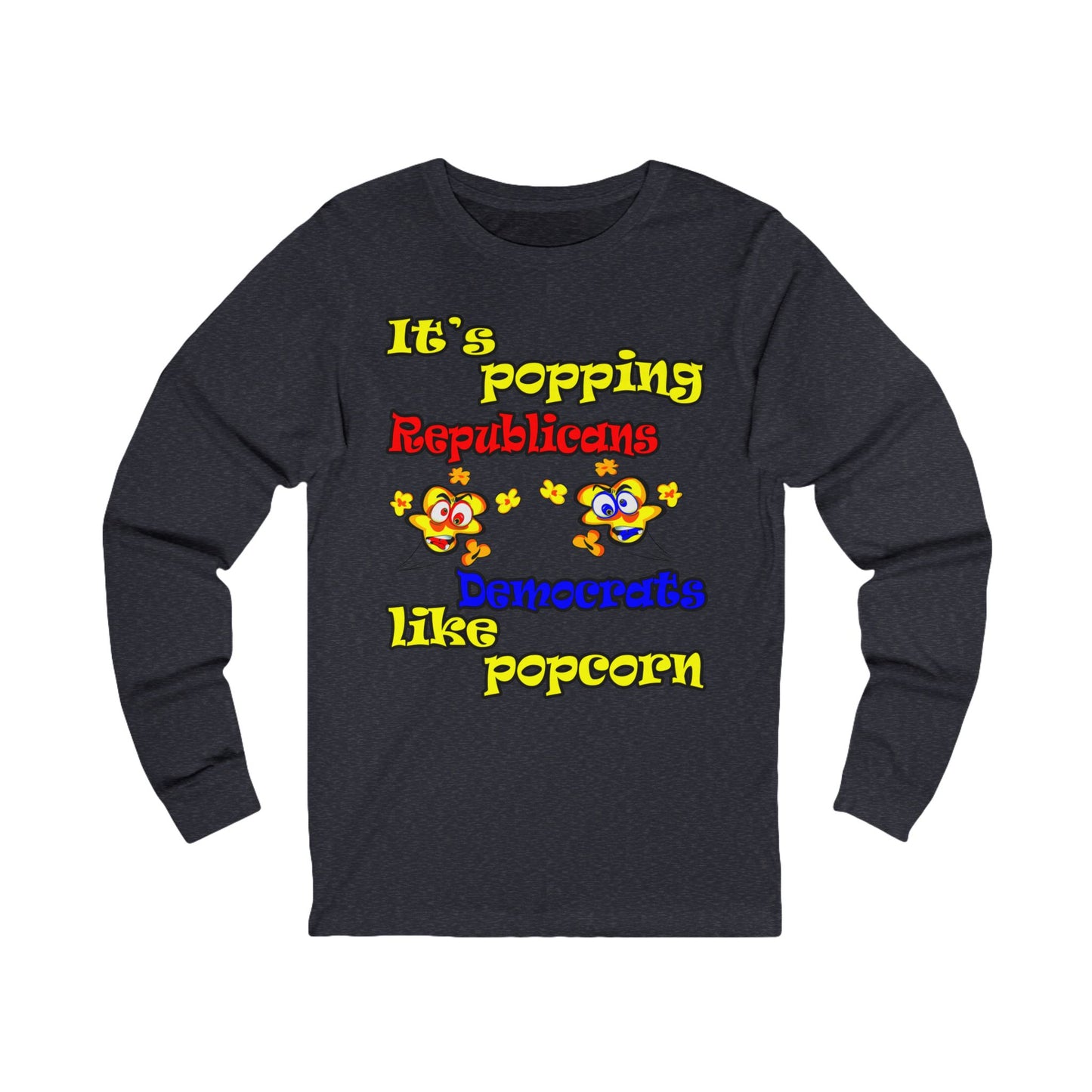 popping like popcorn - Unisex Jersey Long Sleeve Tee