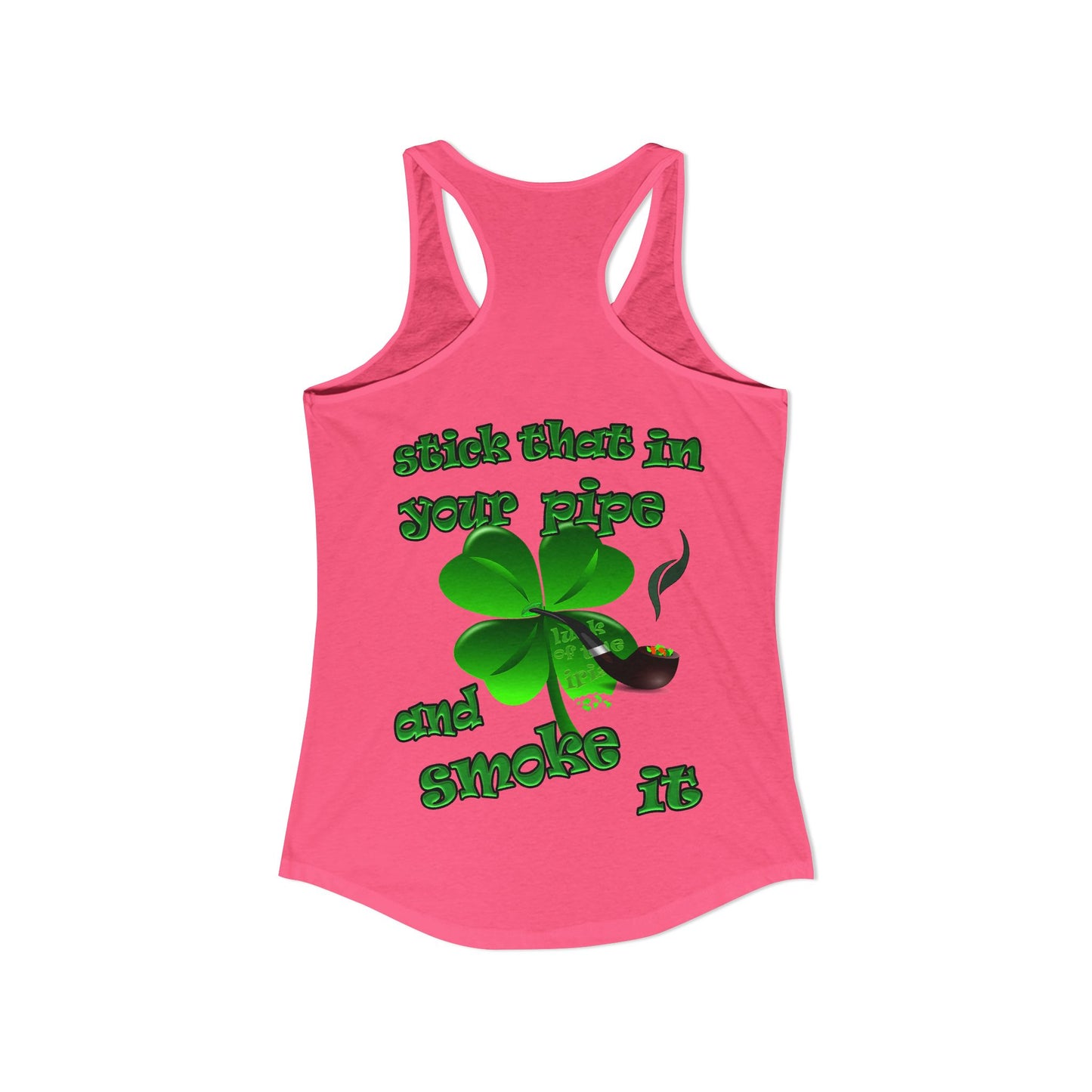 celtics logo - Women's Ideal Racerback Tank