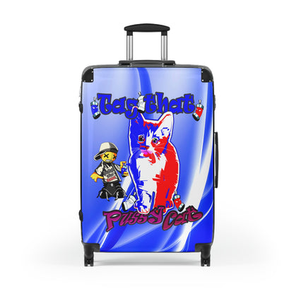 tag that - Suitcase (blue-white wave)