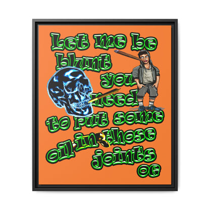 og - framed canvas art (crusta)