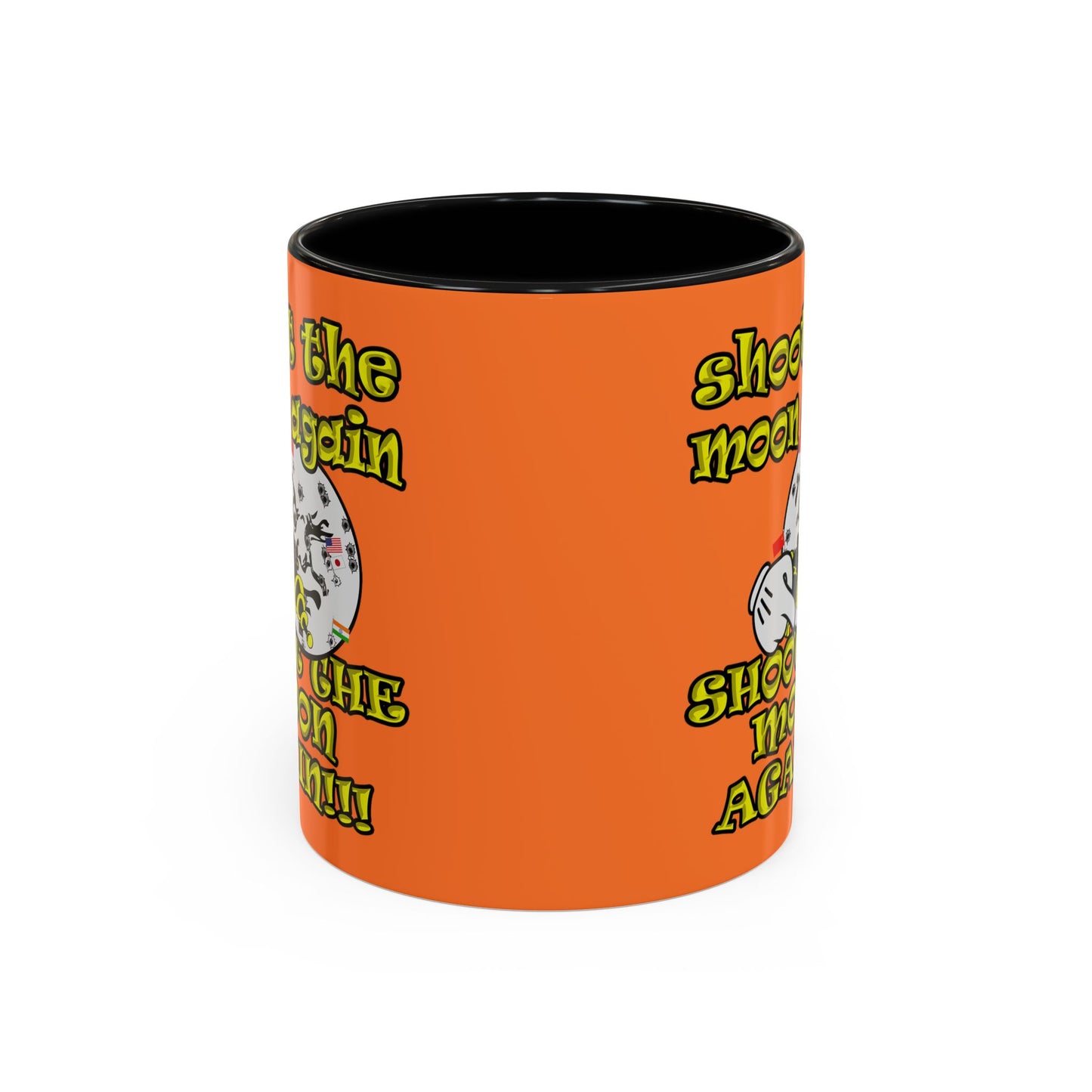 shoot the moon again - Accent Mug (crusta)