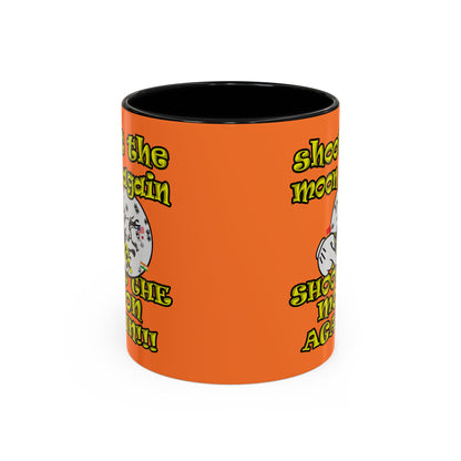 shoot the moon again - Accent Mug (crusta)