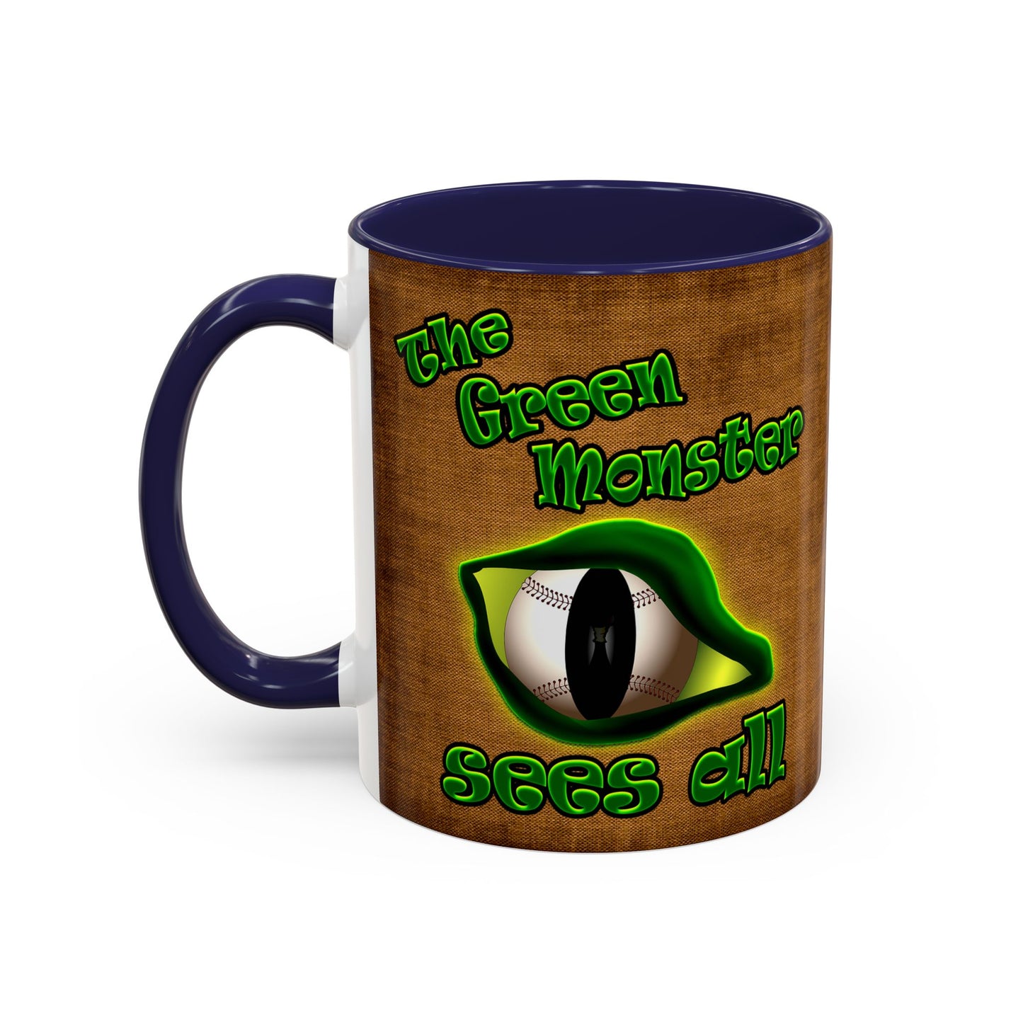 green monster - Accent Mug (brown papyrus)